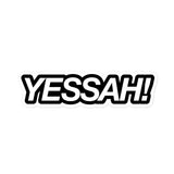 YESSAH! TEXT STICKER